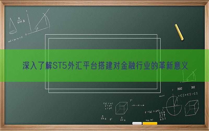 深入了解ST5外汇平台搭建对金融行业的革新意义(图1)