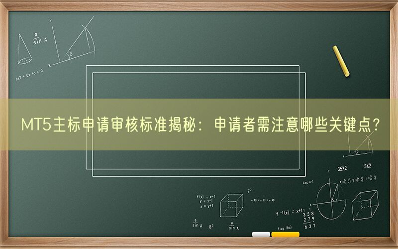 MT5主标申请审核标准揭秘：申请者需注意哪些关键点？(图1)