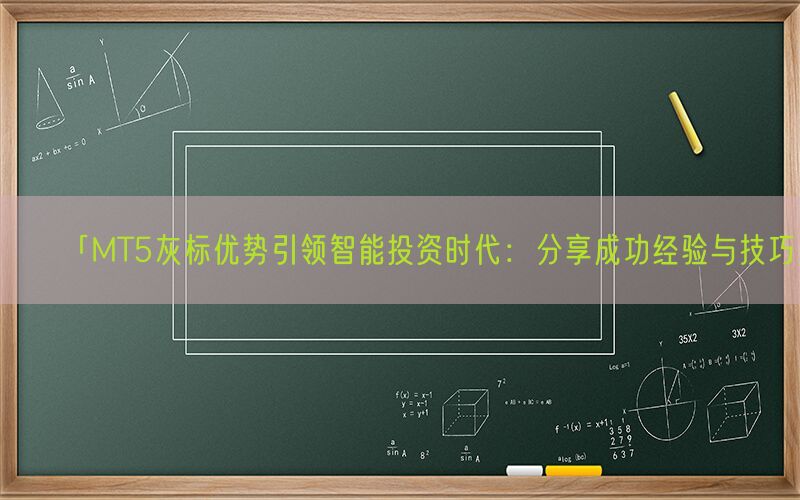 「MT5灰标优势引领智能投资时代：分享成功经验与技巧」(图1)