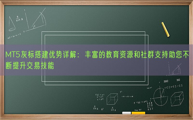 MT5灰标搭建优势详解：丰富的教育资源和社群支持助您不断提升交易技能(图1)