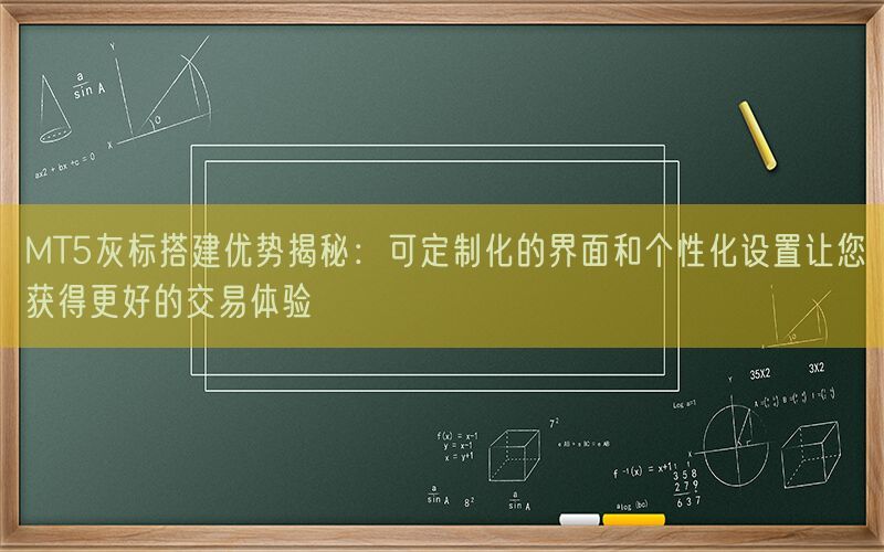 MT5灰标搭建优势揭秘：可定制化的界面和个性化设置让您获得更好的交易体验(图1)