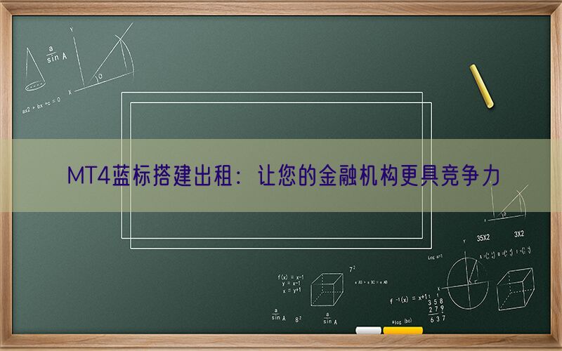 MT4蓝标搭建出租：让您的金融机构更具竞争力(图1)