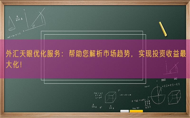 外汇天眼优化服务：帮助您解析市场趋势，实现投资收益最大化！(图1)