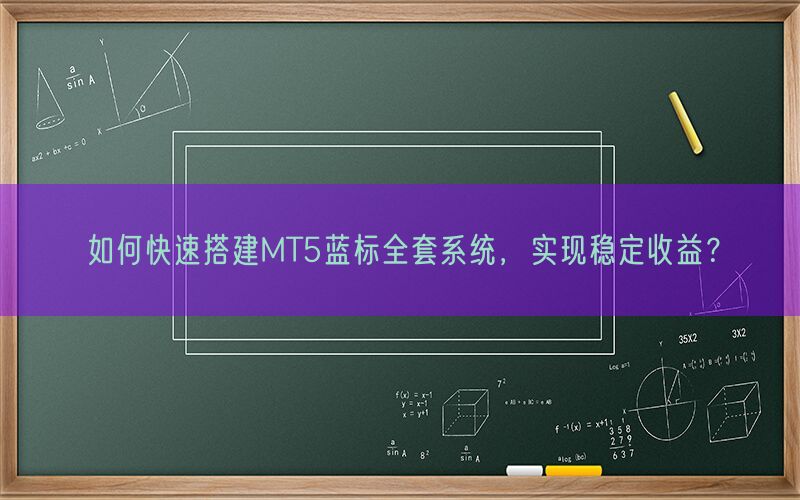 如何快速搭建MT5蓝标全套系统，实现稳定收益？(图1)