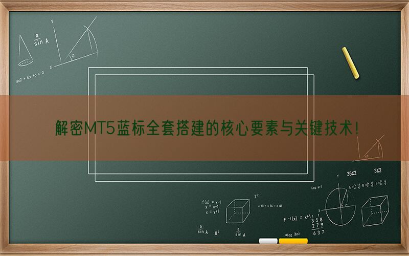 解密MT5蓝标全套搭建的核心要素与关键技术！(图1)