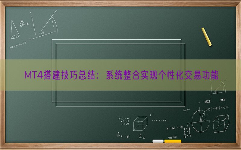 MT4搭建技巧总结：系统整合实现个性化交易功能(图1)