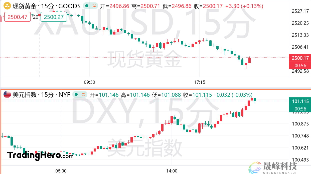 美元反弹，黄金一度失守2500大关，但多头无需担心？-市场参考-MT5搭建ST5搭建(图1)