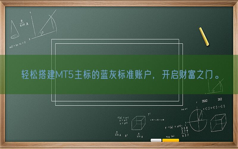 轻松搭建MT5主标的蓝灰标准账户，开启财富之门。(图1)