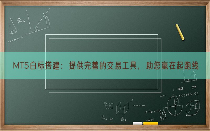 MT5白标搭建：提供完善的交易工具，助您赢在起跑线(图1)