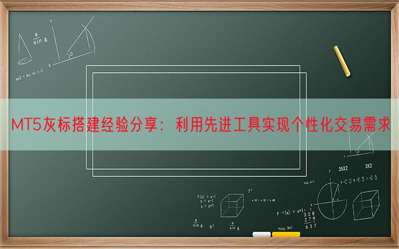 MT5灰标搭建经验分享：利用先进工具实现个性化交易需求(图1)