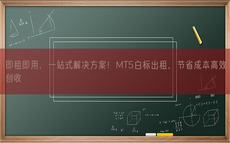 即租即用，一站式解决方案！MT5白标出租，节省成本高效创收(图1)