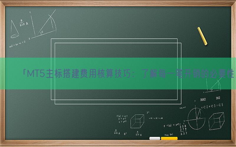 「MT5主标搭建费用核算技巧：了解每一笔开销的必要性」(图1)
