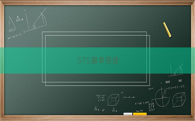 ST5跟单搭建(图1)