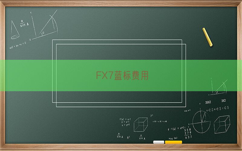 FX7蓝标费用(图1)