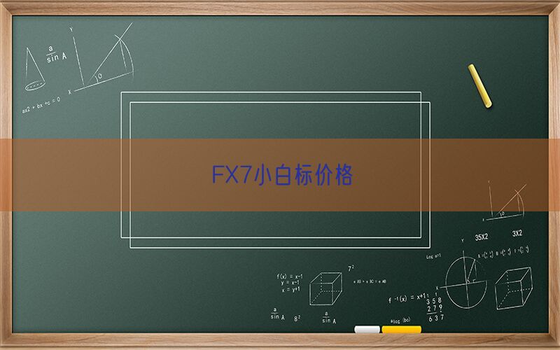 FX7小白标价格(图1)