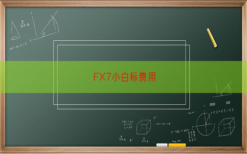 FX7小白标费用(图1)