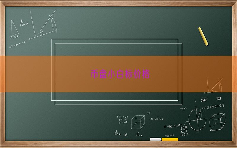 币盘小白标价格(图1)