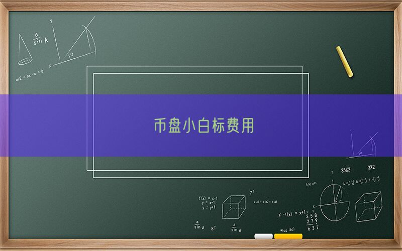 币盘小白标费用(图1)