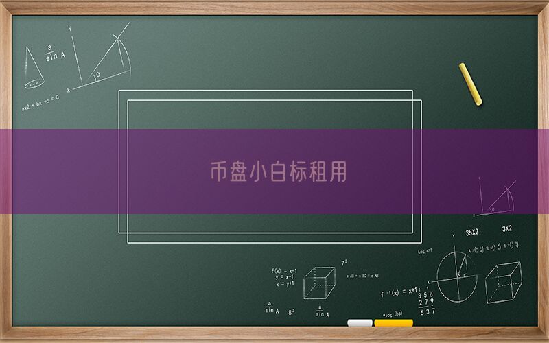 币盘小白标租用(图1)