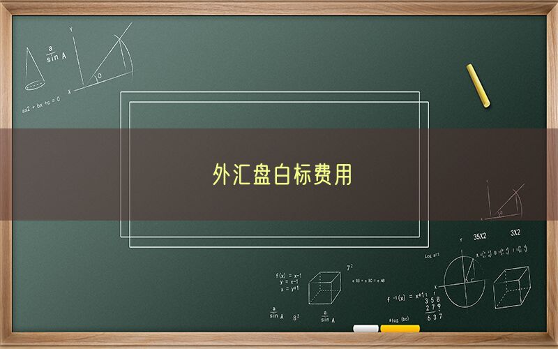 外汇盘白标费用(图1)