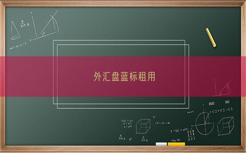 外汇盘蓝标租用(图1)