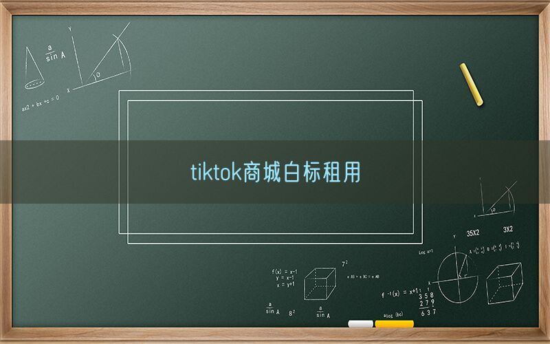 tiktok商城白标租用(图1)