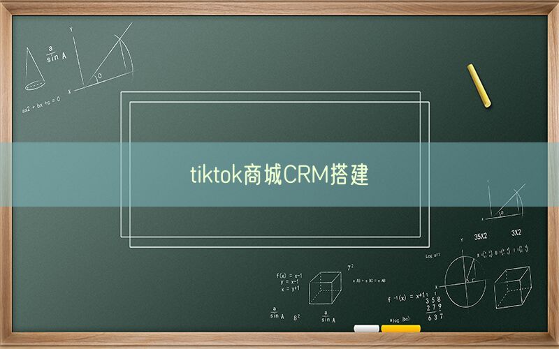 tiktok商城CRM搭建(图1)