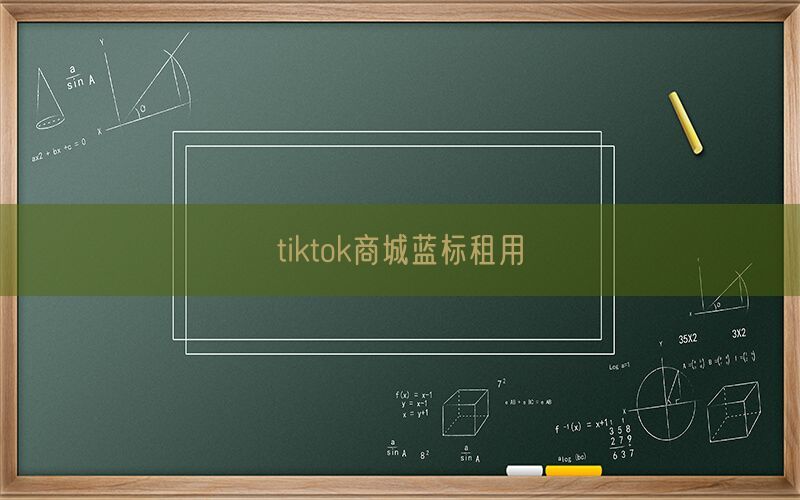 tiktok商城蓝标租用(图1)