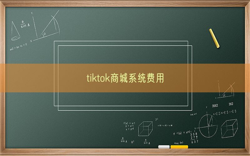 tiktok商城系统费用(图1)