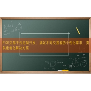 FX6交易平台定制开发，满足不同交易者的个性化需求，提供定制化解决方案