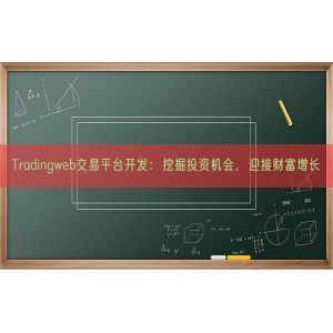 Tradingweb交易平台开发：挖掘投资机会，迎接财富增长