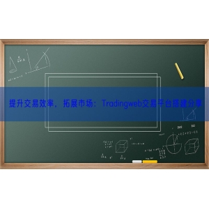 提升交易效率，拓展市场：Tradingweb交易平台搭建分享