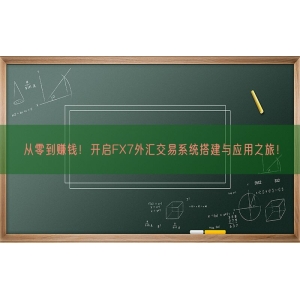 从零到赚钱！开启FX7外汇交易系统搭建与应用之旅！