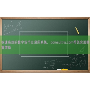 快速高效的数字货币交易所系统，coinsultra.com帮您实现财富增值