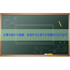 从零开始MT4搭建：系统学习交易平台构建的方法与技巧