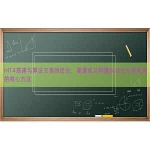 MT4搭建与算法交易的结合：掌握成功构建自动化交易系统的核心方法