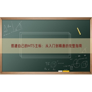 搭建自己的MT5主标：从入门到精通的完整指南