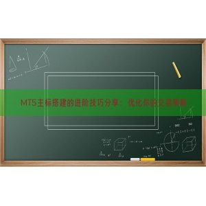 MT5主标搭建的进阶技巧分享：优化你的交易策略