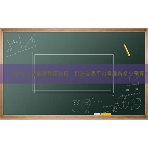 「MT5主标搭建费用分析：打造交易平台需准备多少预算？」