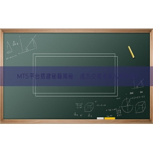 MT5平台搭建秘籍揭秘：成为交易专家从零开始！