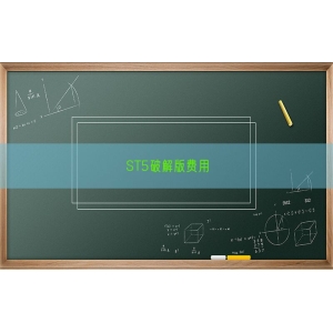 ST5破解版费用