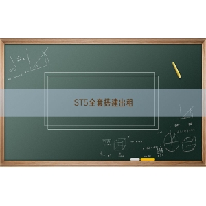 ST5全套搭建出租