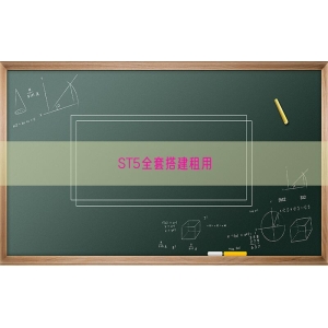 ST5全套搭建租用