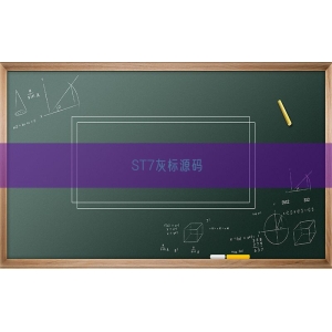 ST7灰标源码