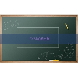FX7小白标出售