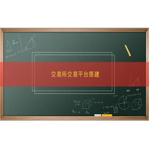 交易所交易平台搭建