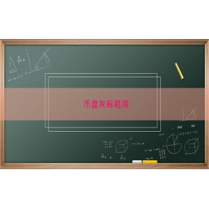 币盘灰标租用