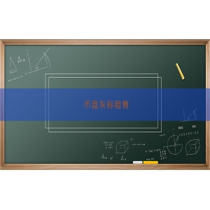 币盘灰标租售