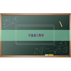 币盘盘口费用