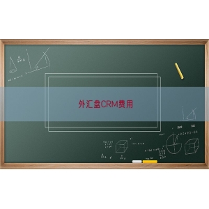 外汇盘CRM费用
